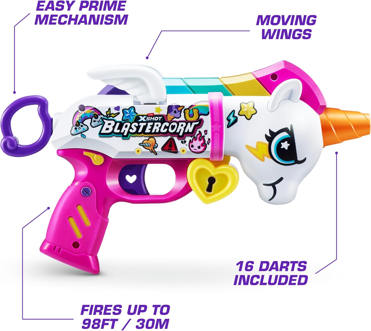 ZURU XSHOT Blastercorn with 16 Darts