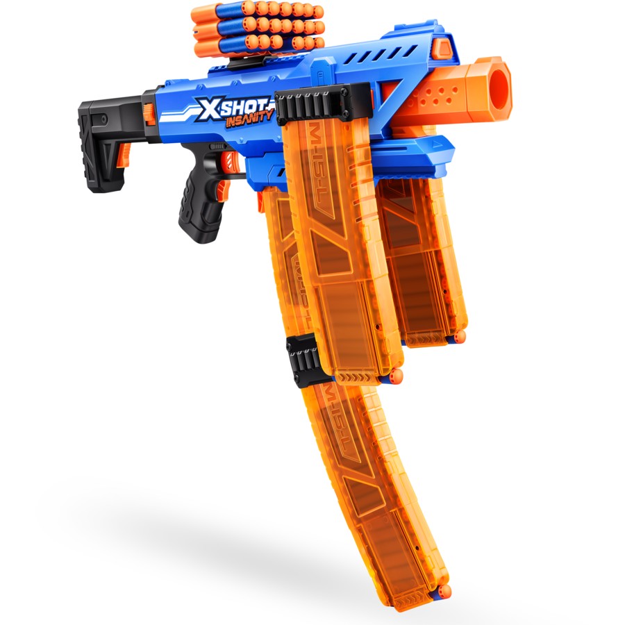 ZURU XSHOT Insanity Motorised Clip Blaster