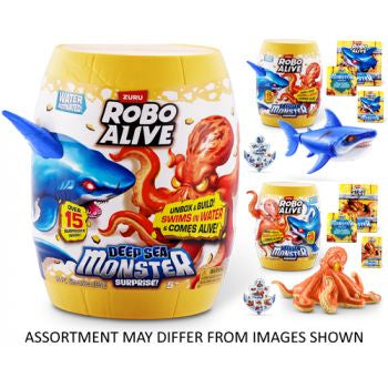 Zuru Robo Alive Deep Sea Monster Surprise Assorted