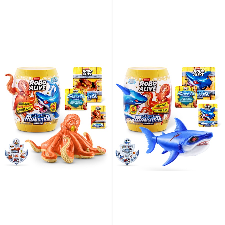 Zuru Robo Alive Deep Sea Monster Surprise Assorted xx