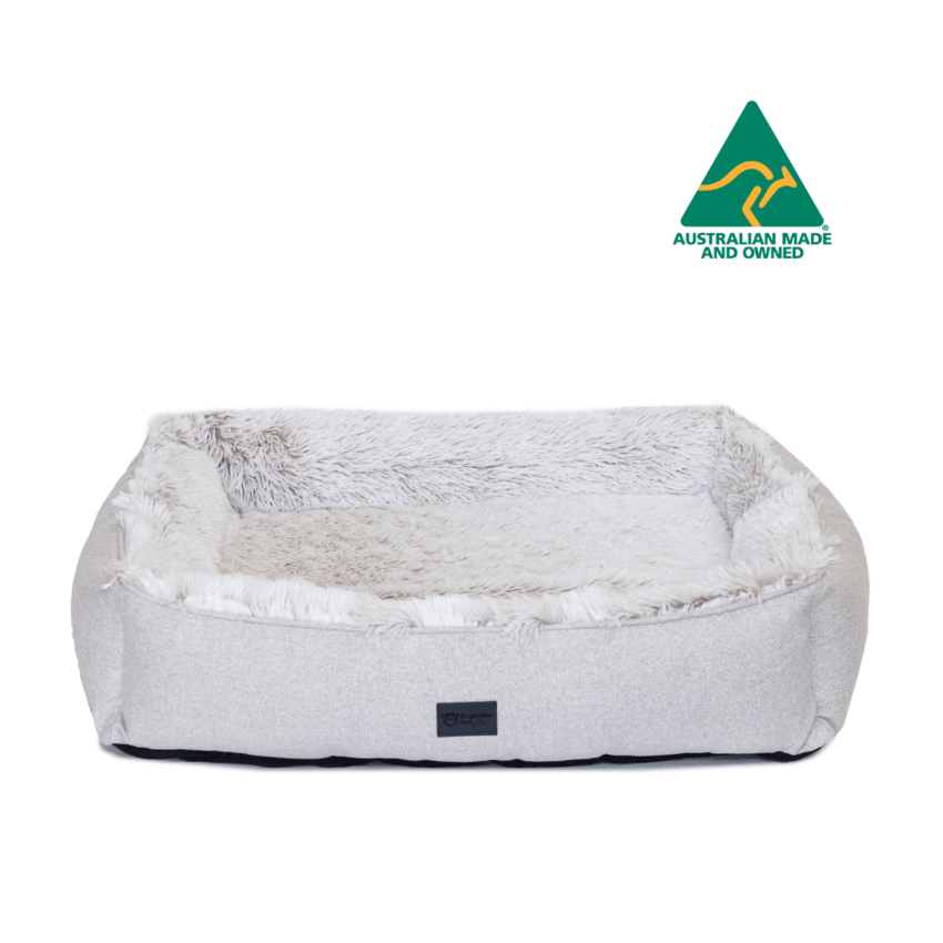 SUPERIOR Plush Dog Lounger Zip Aspen