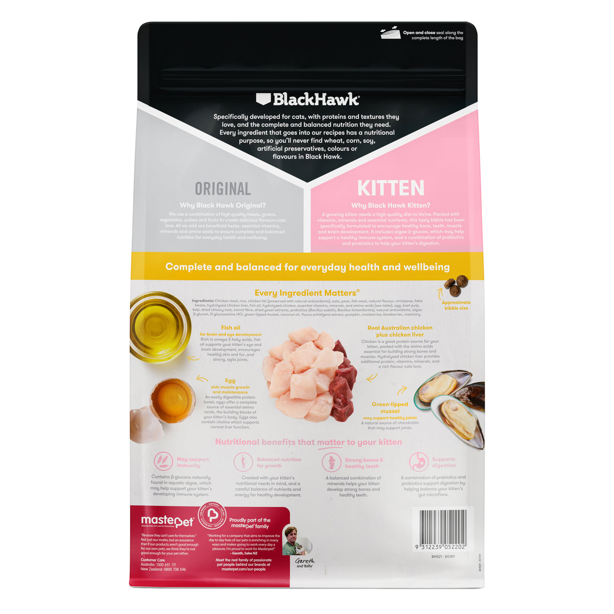 Black Hawk Kitten Chicken Jimi's Hardware Hub