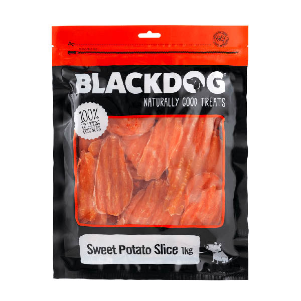 Blackdog Sweet Potato Slice Dog Treats 1kg