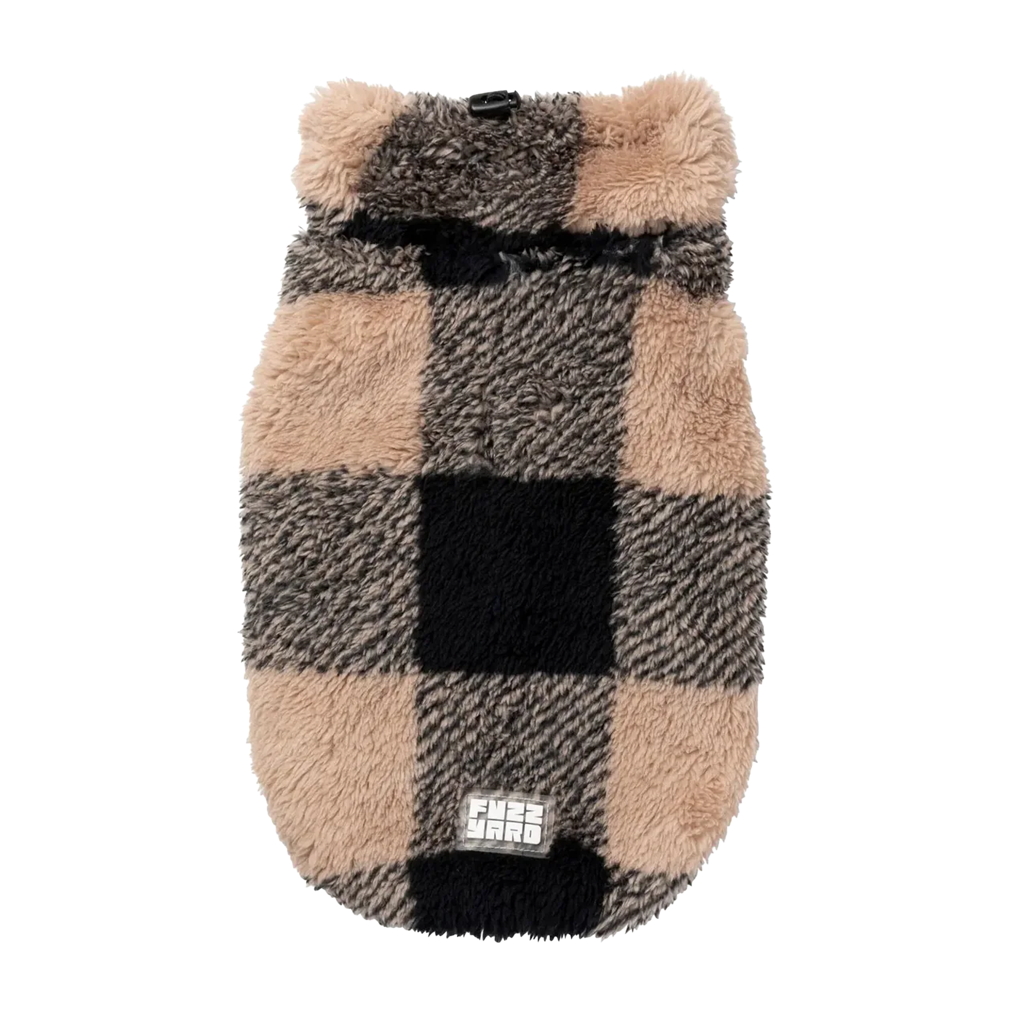 Fuzzyard Checkered Teddy Sweater