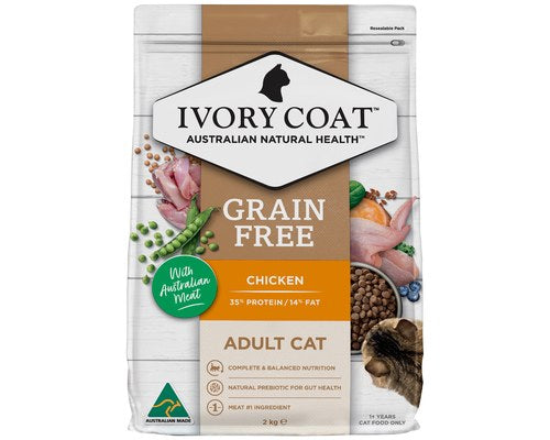Ivory Coat Adult Cat Chicken