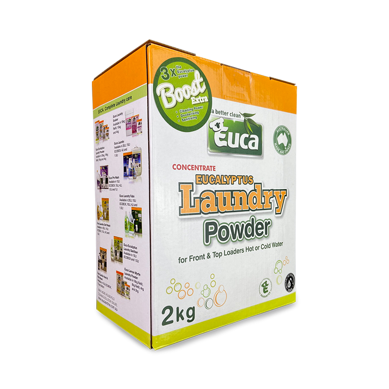 Euca Laundry Powder Boost 2kg Box