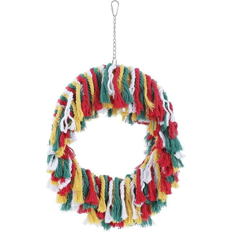 Parrot Rope Ring Toy XX