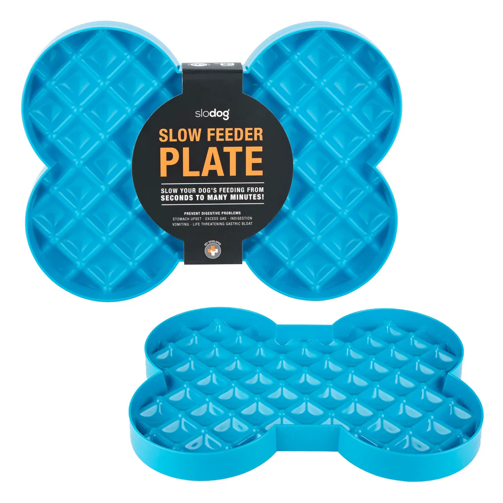 LickiMat SloDog Feeder Plate – Slow Feeding Bowl for Dogs