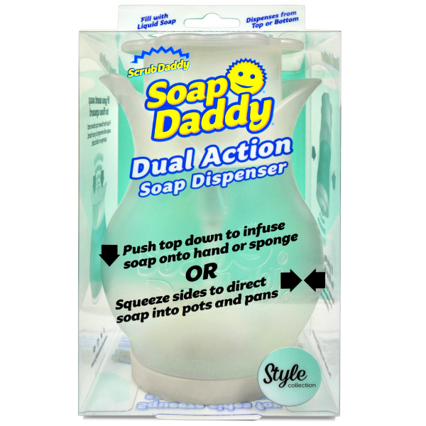Scrub Daddy Dual Action Soap Dispenser