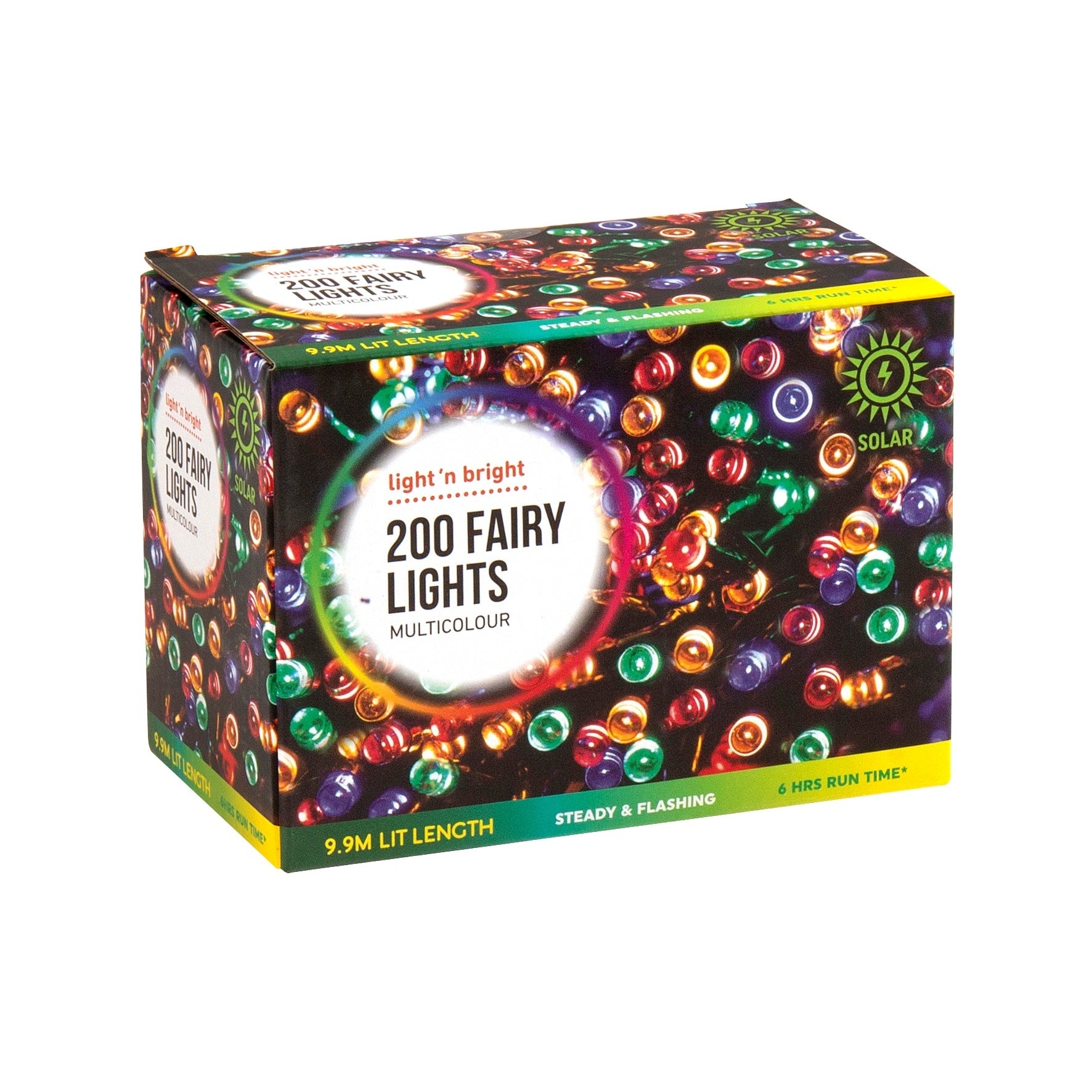 Solar Fairy Lights 200 LED 2 mode