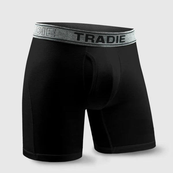 TRADIE Men's Bamboo No Chafe Long Leg Trunk