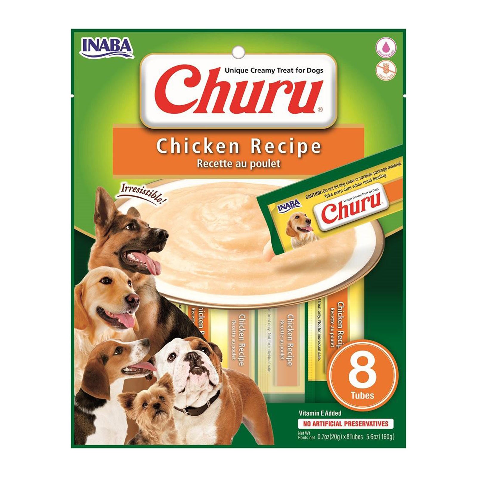 Inaba Churu 8 Pack Dog Treat 160G