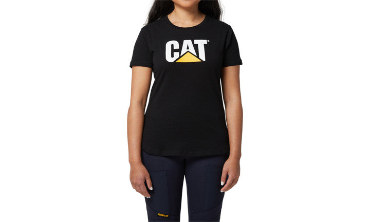 CAT Womens TM Logo Tee