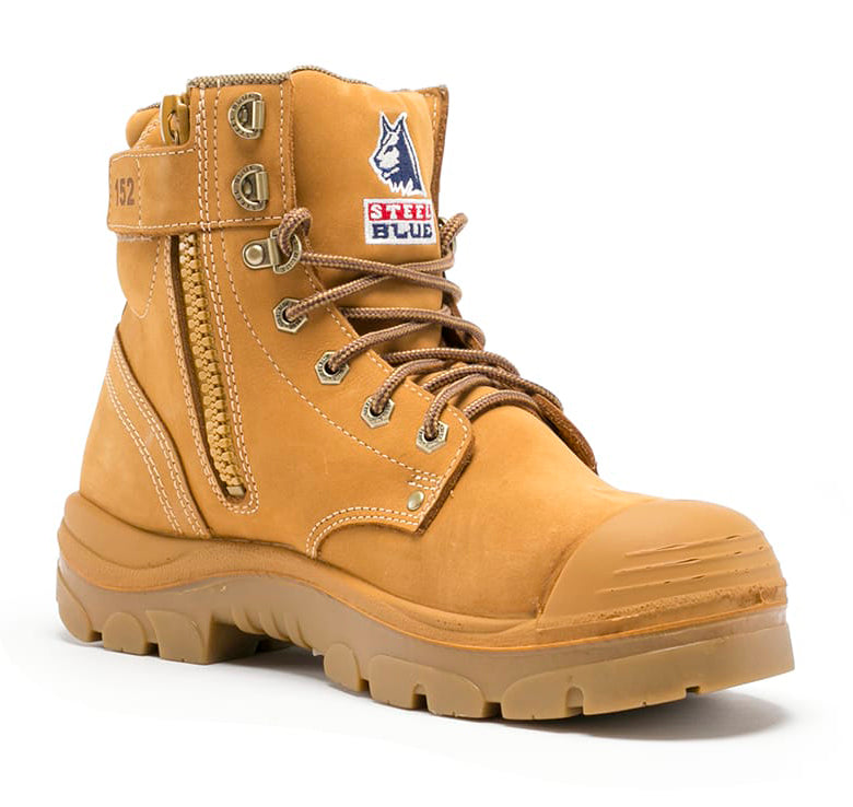 Steel Blue Men's Argyle Zip Bump 332152