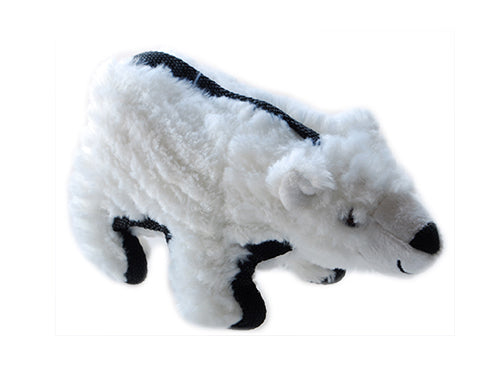 Ruff Play Plush Tuff Polar Bear