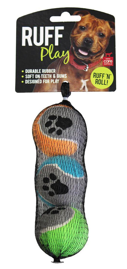 Ruff Play Tennis Ball 3Pk