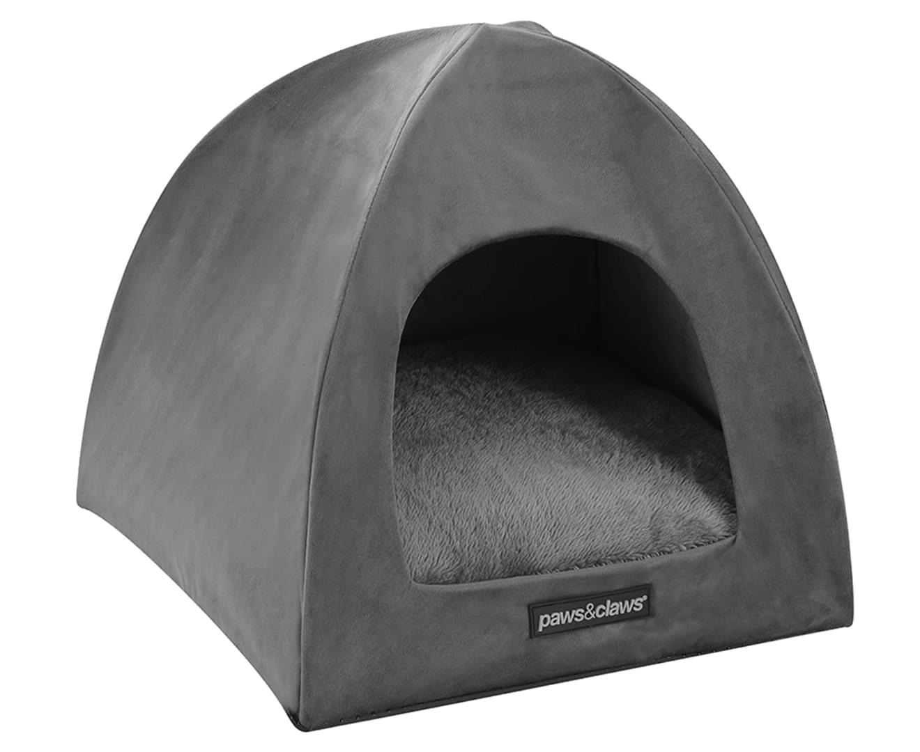 Paws & Claws Moscow Cat Cave Dark Grey 38x35cm