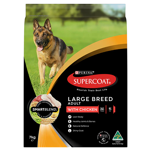 Supercoat Dog Adult Large Breed Chicken
