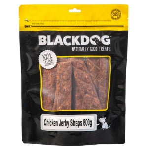 Blackdog Chicken Jerky Straps Dog Treats 800g