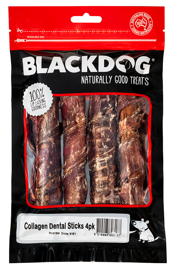 Blackdog Collagen Dental Sticks 4 Pack