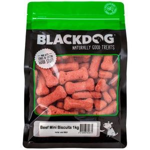 Blackdog Mini Biscuits Beef - 1kg