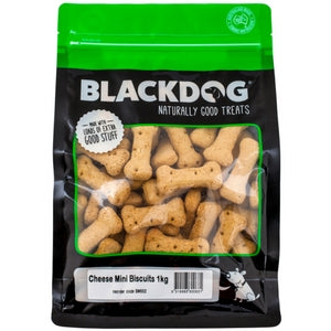 Blackdog Mini Biscuits Cheese - 1kg
