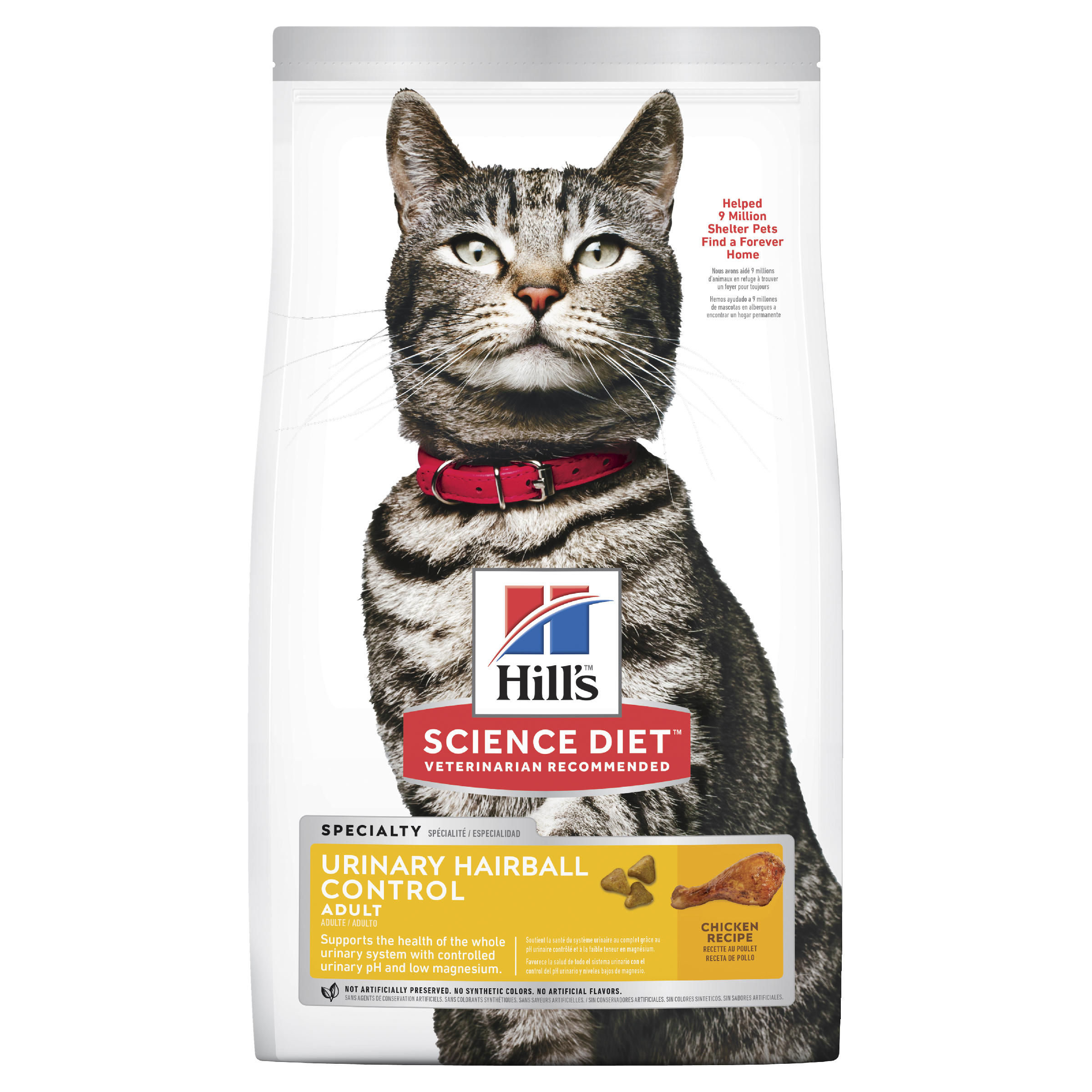 Hill's Cat Urinary Hairball Adult