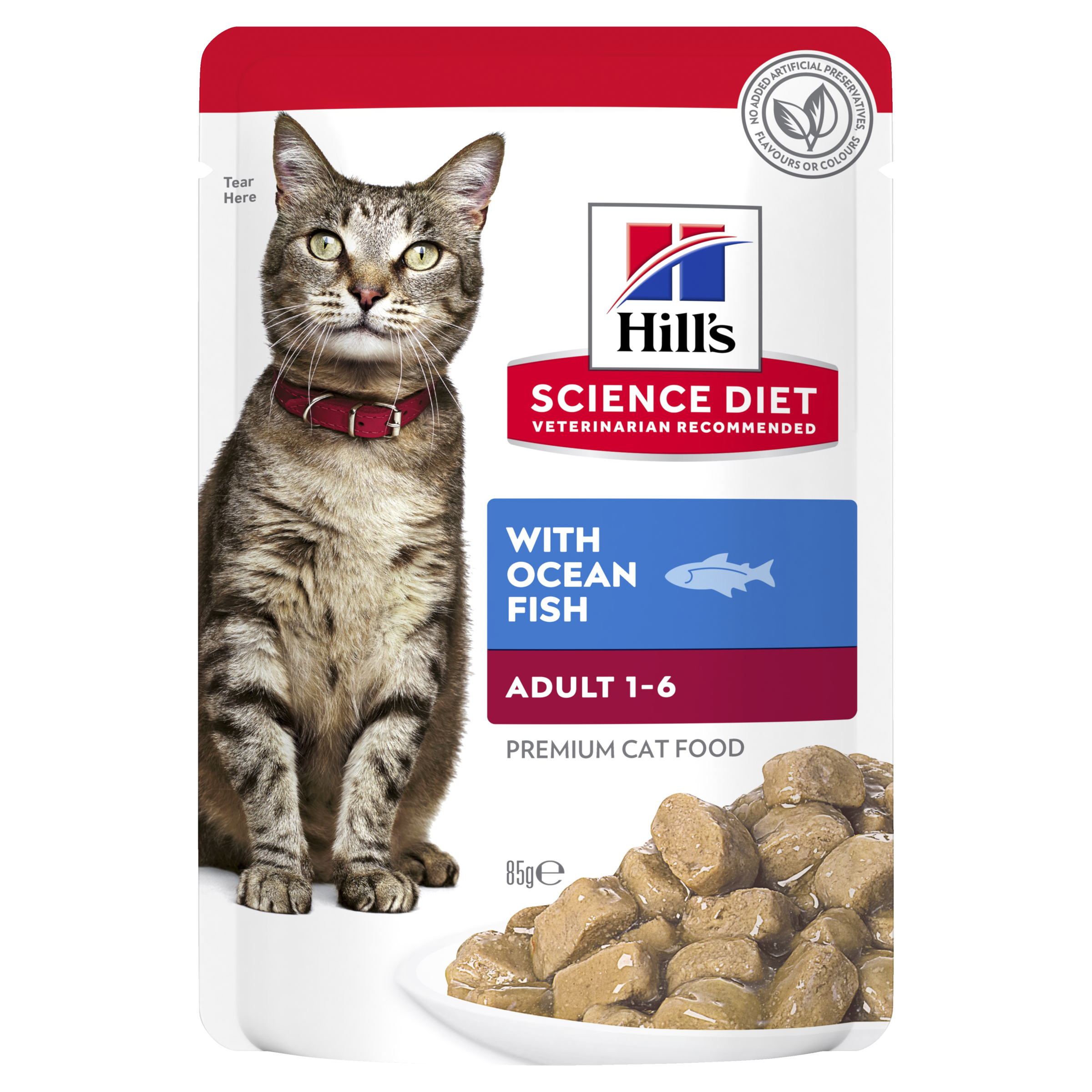 HILLS Cat Adult Ocean Fish - 85g x12