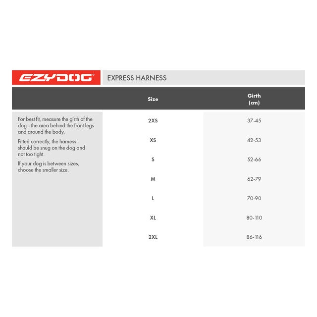 EzyDog Express Dog Harness