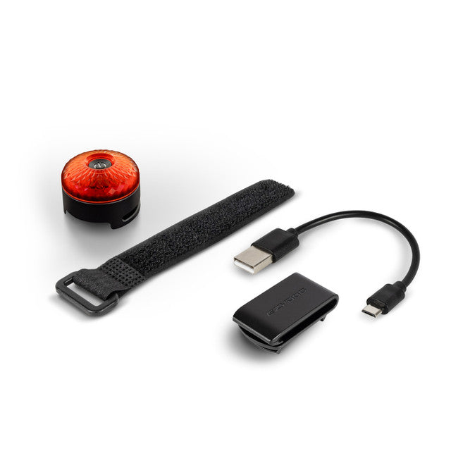 EzyDog GO2 LED Dog Collar Light Red