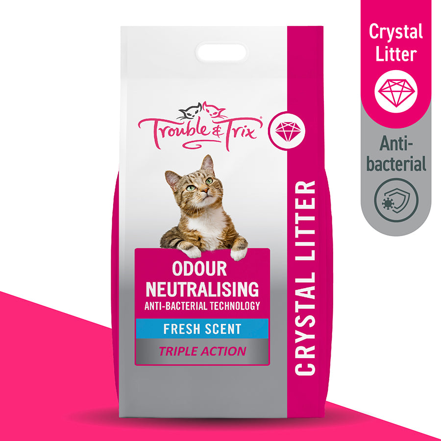 Trouble & Trix Crystal Litter 15L