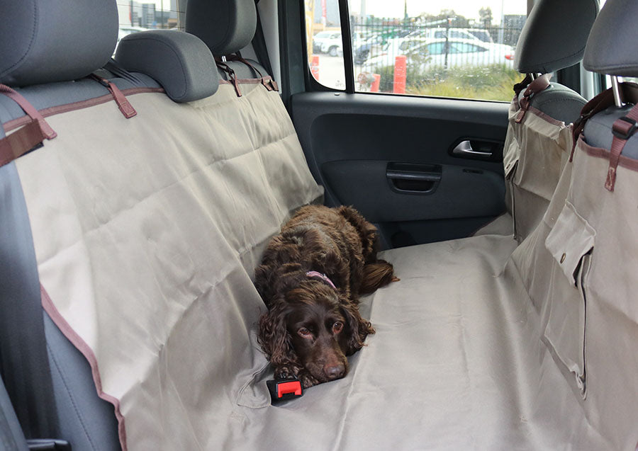 Happy Ride Car Seat Cover - Tan