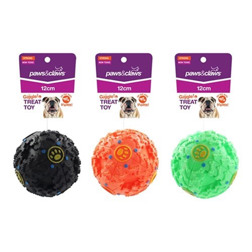 Paws & Claws Large Giggle Treat Ball