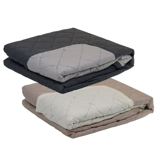 Reversible lounge couch cover