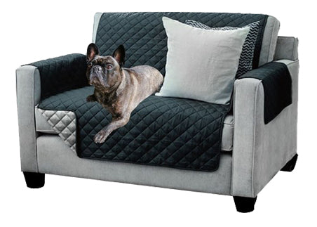 Reversible lounge couch cover
