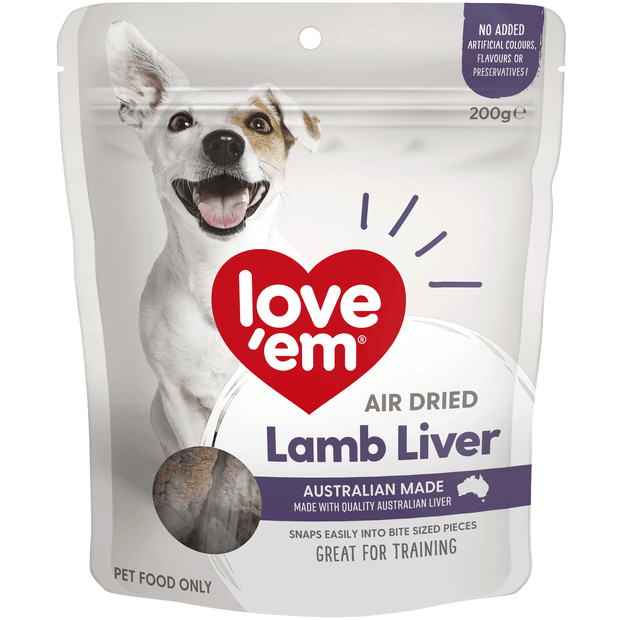 Love Em Air Dried Lamb Liver 200G