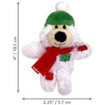 Kong Holiday Softies Bear Assorted