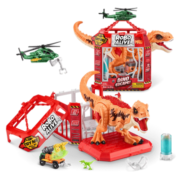 ZURU Robo Alive Dino Escape Playset