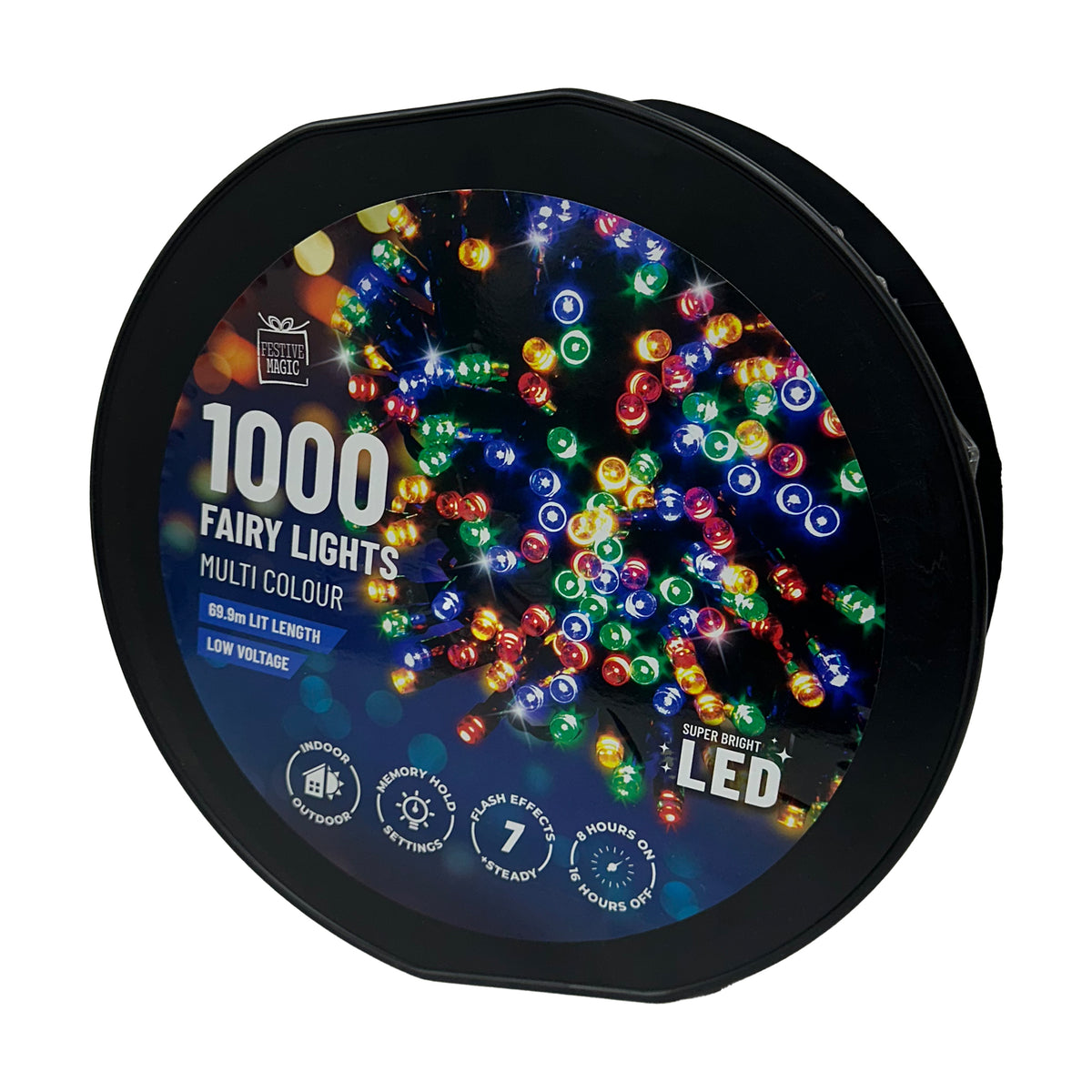 LED Fairy Lights Flashing Timer 1000 pc