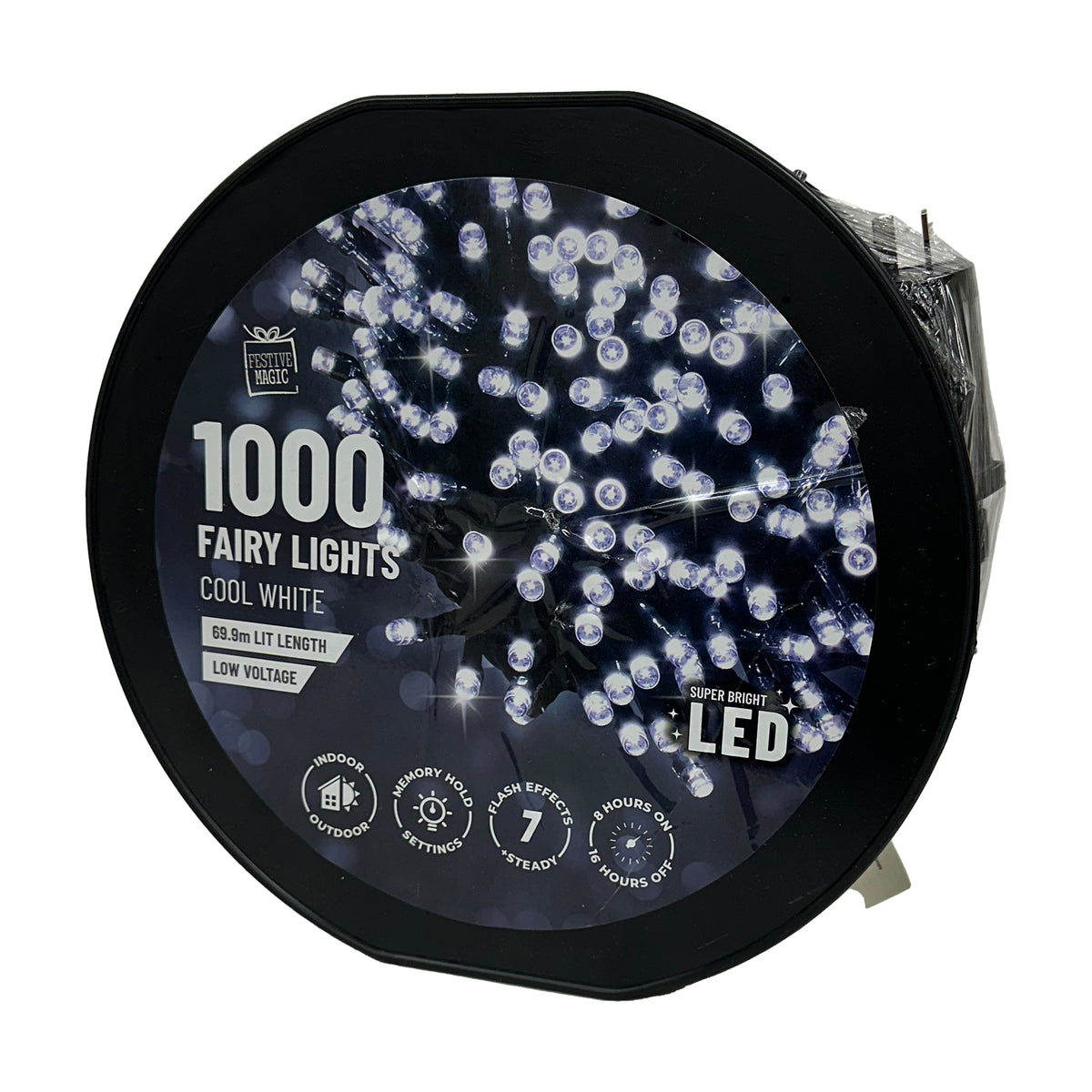 LED Fairy Lights Flashing Timer 1000 pc