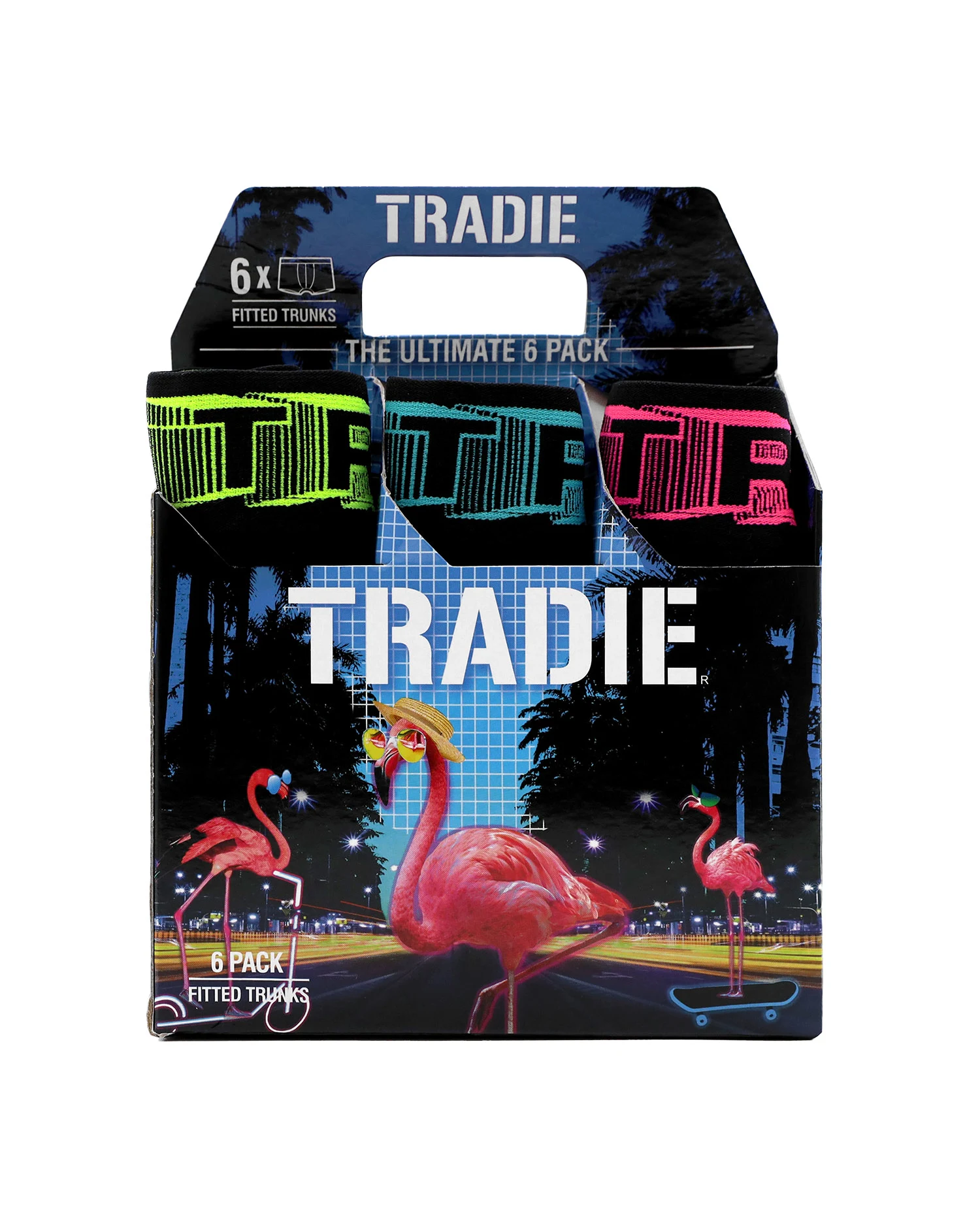 TRADIE Men's 6pk Trunk