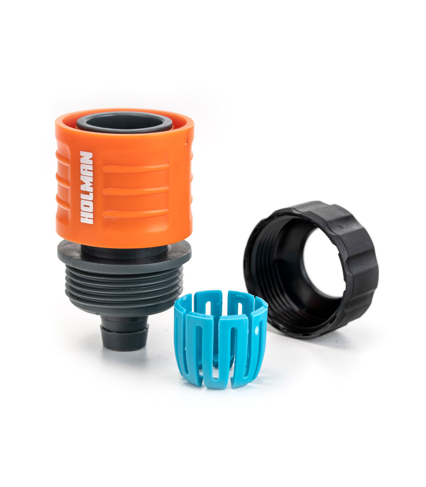 Holman 12mm Hose Connector - Grip 'n' Lock