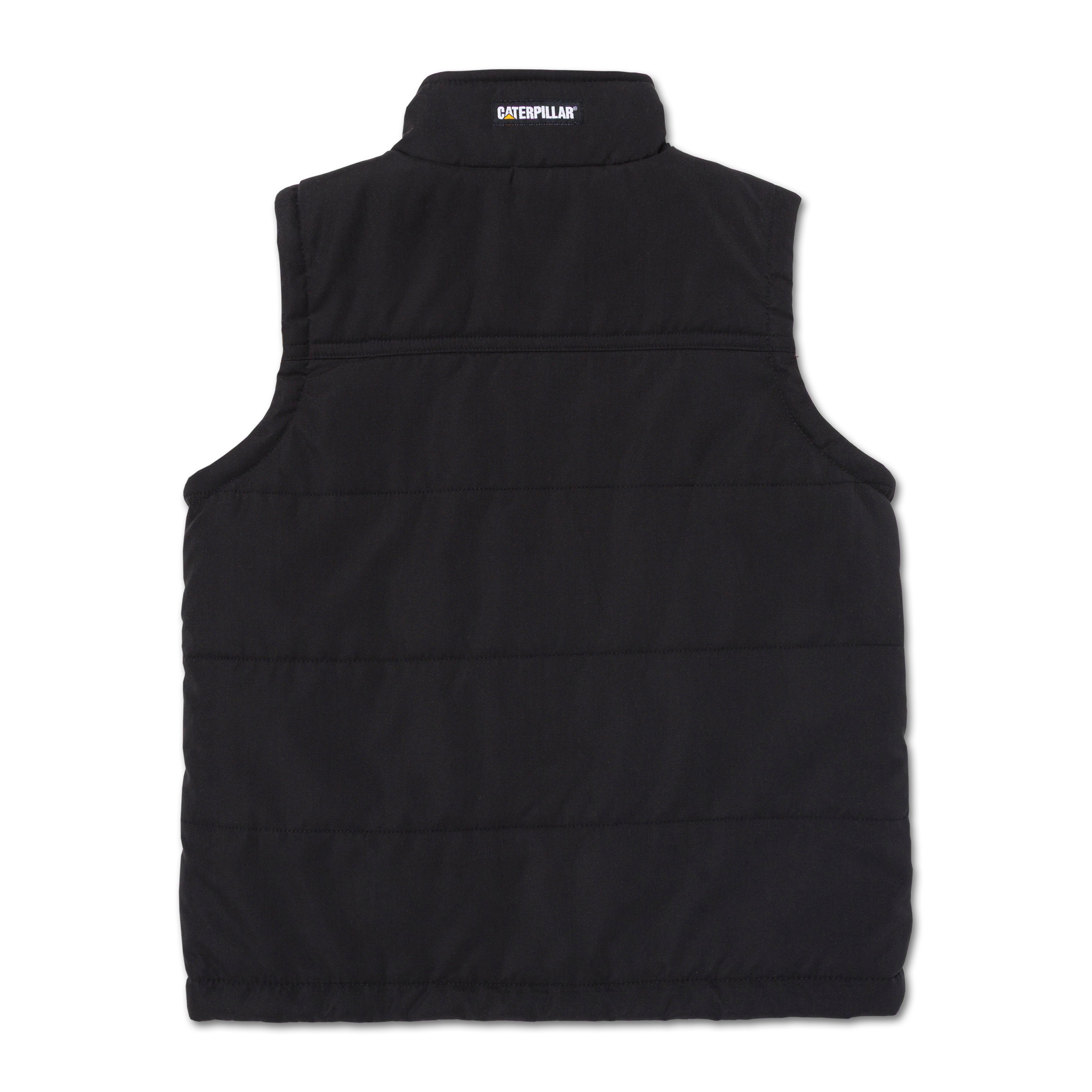 CAT Kids Puffer Vest Black