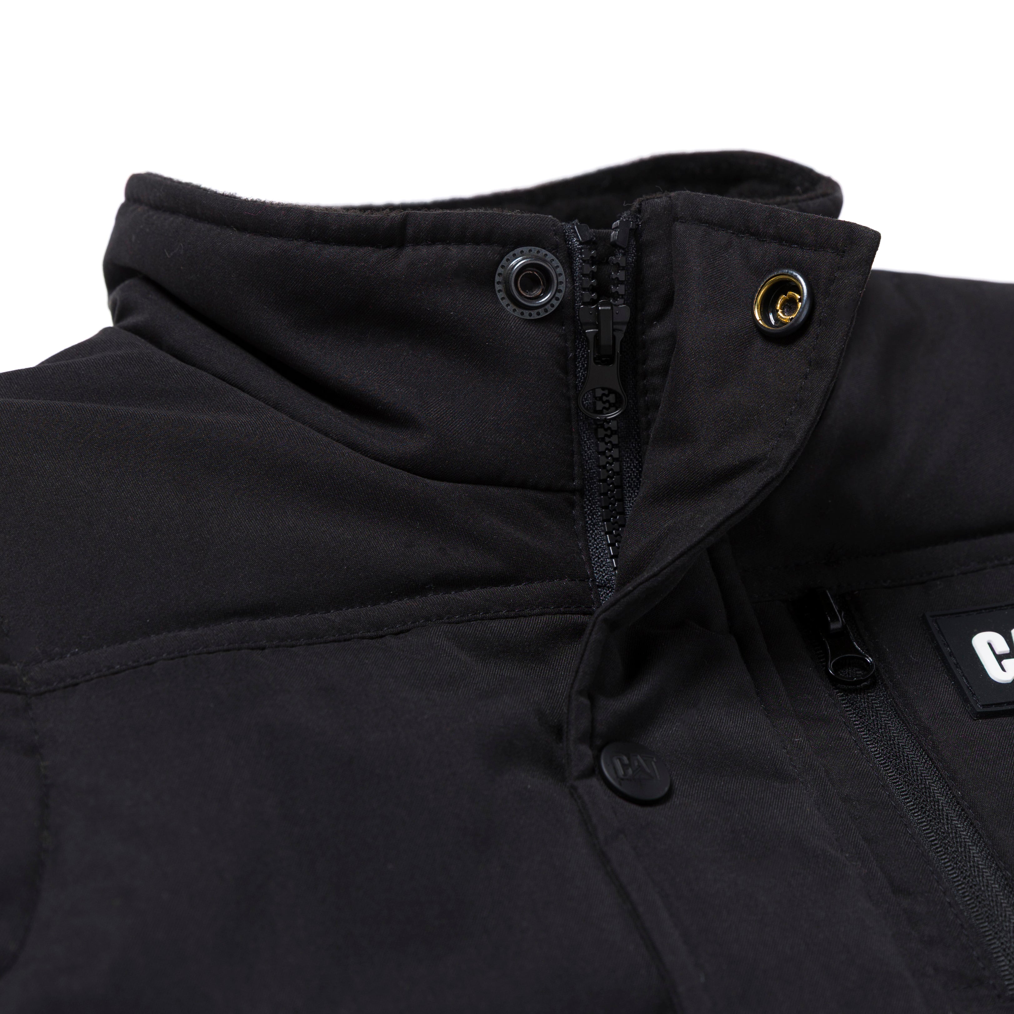CAT Kids Puffer Vest Black