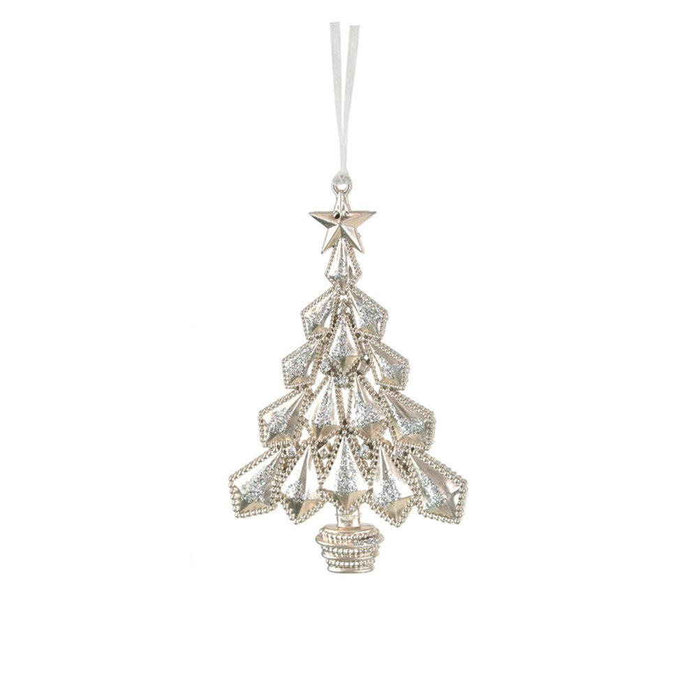 Platinum Tree Deco