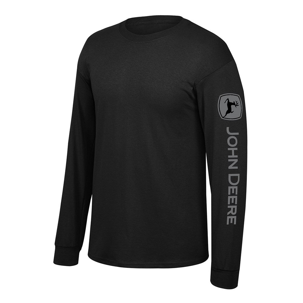John Deere Men's Logo L/S Tee