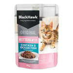 BLACK HAWK Kitten Chicken & Ocean Fish in Gravy 85g x 12pk