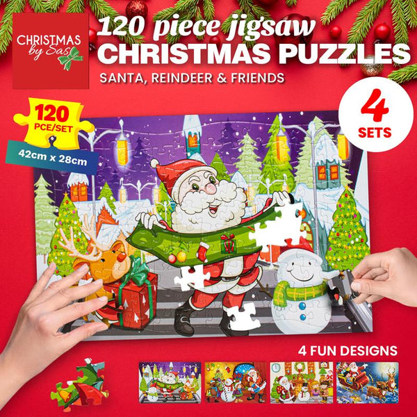 Toy Puzzle Christmas 120pc