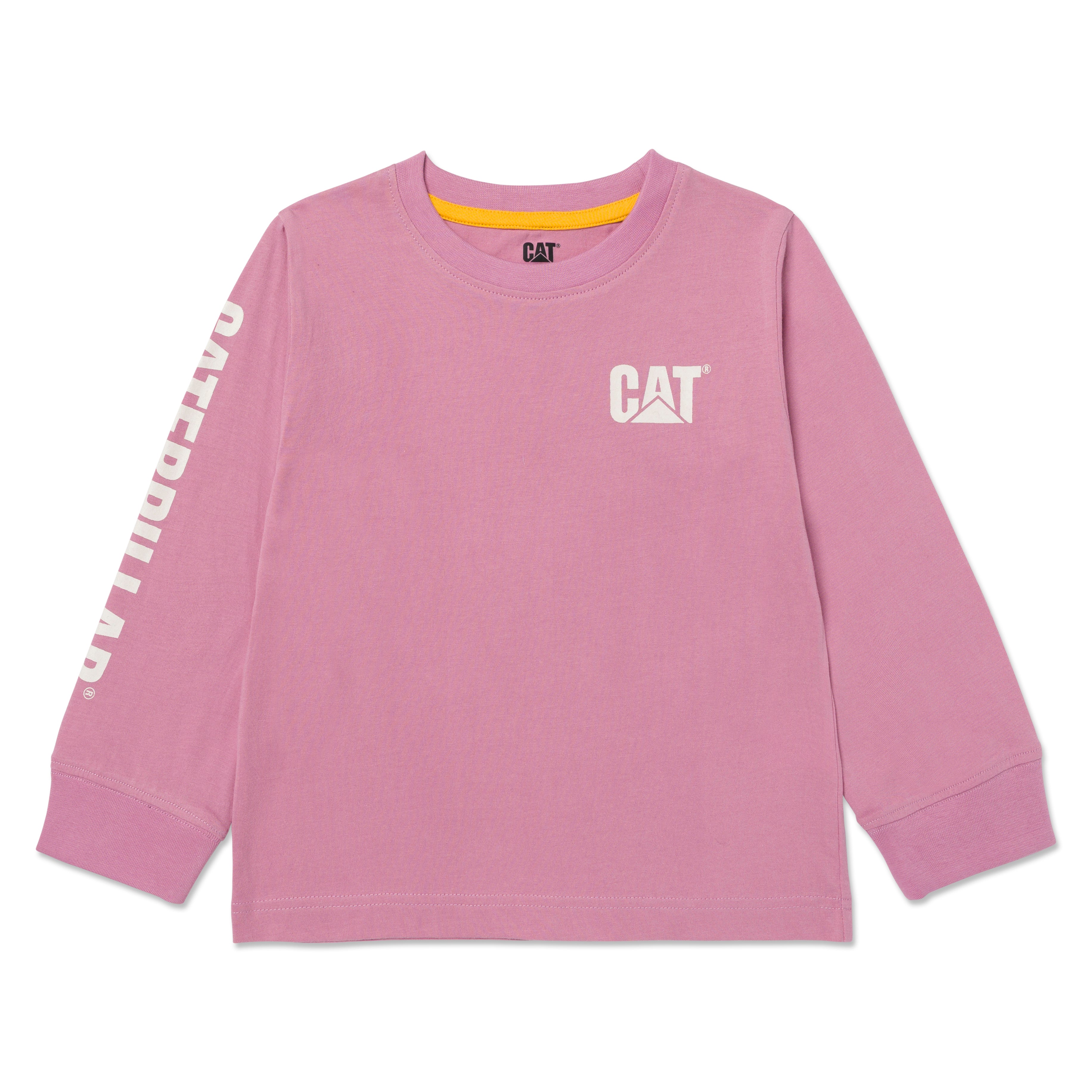 CAT Kids L/Sleeve Banner Tee