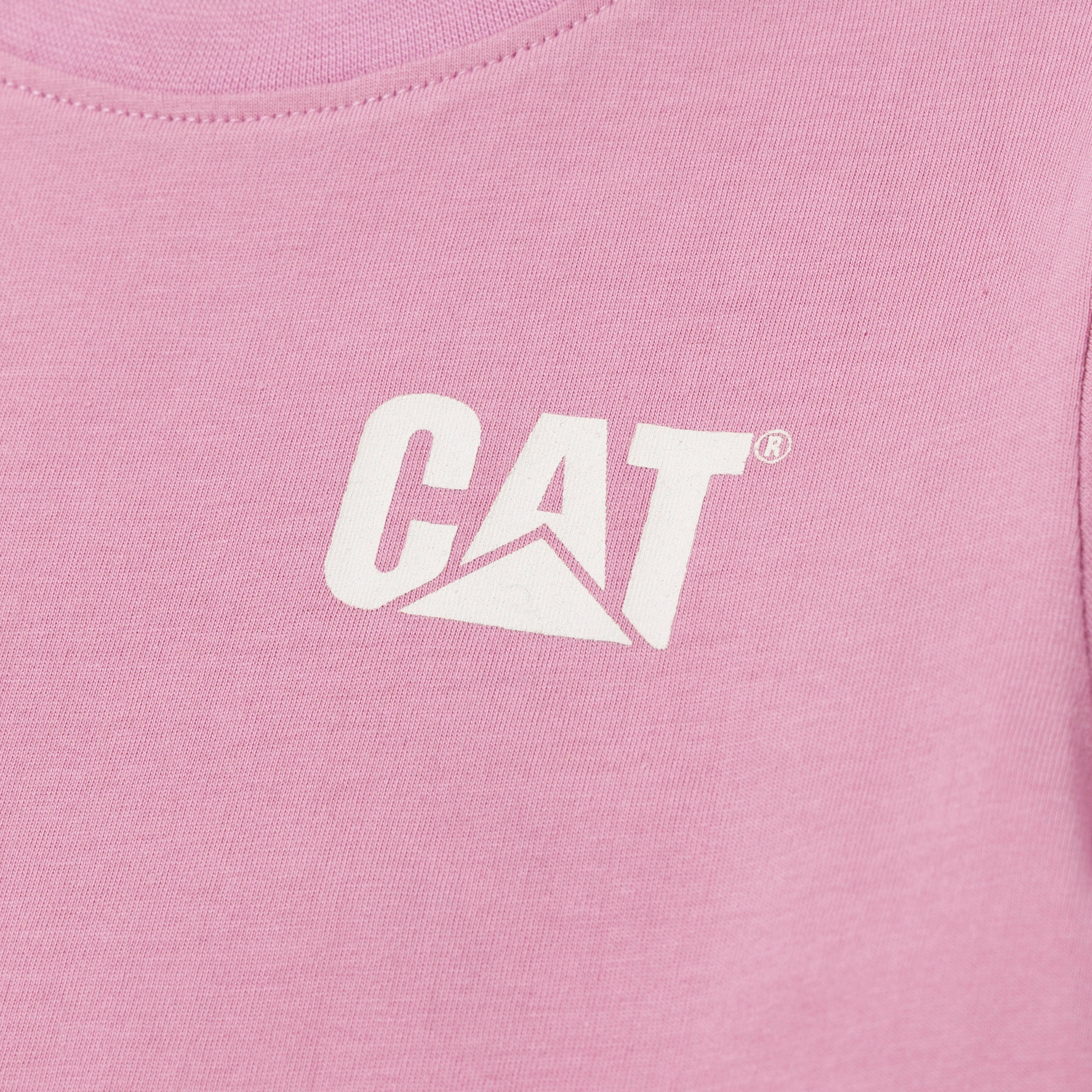 CAT Kids L/Sleeve Banner Tee